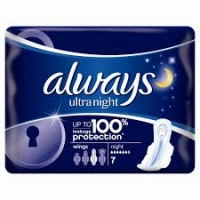 نوار بهداشتی آلویز مخصوص شب 8 قطره 8 عددی 